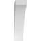 Ekena Millwork 5 1/2-in. W x 18-in. D x 22-in. H Thorton Architectural Grade PVC Knee Brace BRCP055X18X22THR - alternate 3